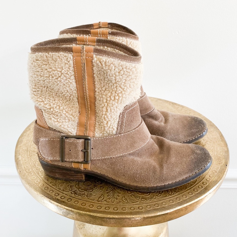 Anthropologie Kelsi Dagger Shearling Tempest Boot